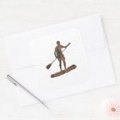 Rost Standup Paddelen Sticker (Envelop)