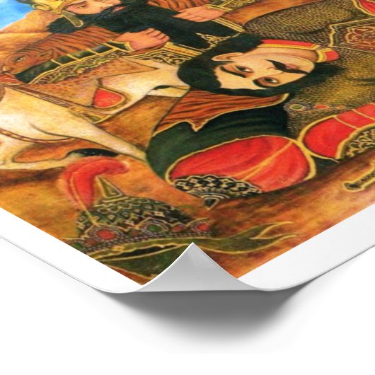 Rostam & Sohrab Print (Hoek)