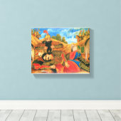 Rostam & Sohrab Print (Insitu (Houten vloer))