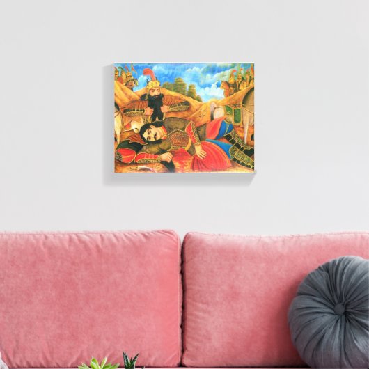 Rostam & Sohrab Print (Insitu (Woonkamer))