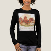 roster in the farm quote Tri-Blend shirt (Voorkant)