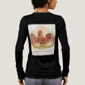 roster in the farm quote Tri-Blend shirt (Achterkant)