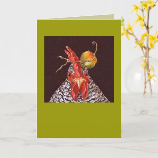 roster met habanero - kaart (Gele Bloem)