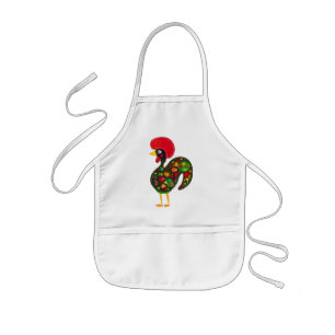 Roster van Barcelos Nr02 - Galo de Barcelos Kinder Schort