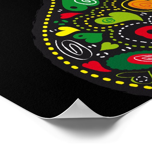 Roster van Barcelos Nr02 - Galo de Barcelos Poster (Hoek)