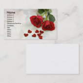 ROSTERS EN WARMTEPROFIELKAARTEN VISITEKAARTJE (Voorkant / Achterkant)