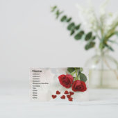 ROSTERS EN WARMTEPROFIELKAARTEN VISITEKAARTJE (Staand voorkant)