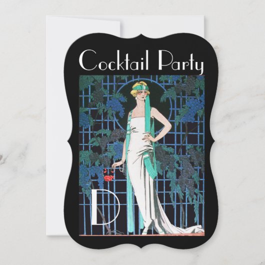 ROSTERS IN DE NACHT Jubileum Cocktail Party Kaart (Voorkant)