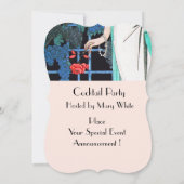 ROSTERS IN DE NACHT Jubileum Cocktail Party Kaart (Achterkant)