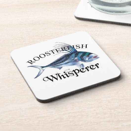 Rostervis Whisperer Light Colour Bier Onderzetter (Linkerzijde)