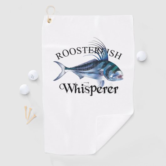 Rostervis Whisperer Light Colour Viste Towel Golfhanddoek (Insitu)