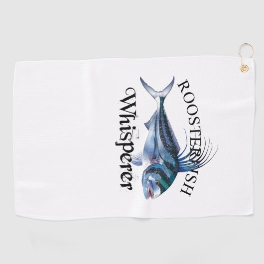 Rostervis Whisperer Light Colour Viste Towel Golfhanddoek (Horizontaal)