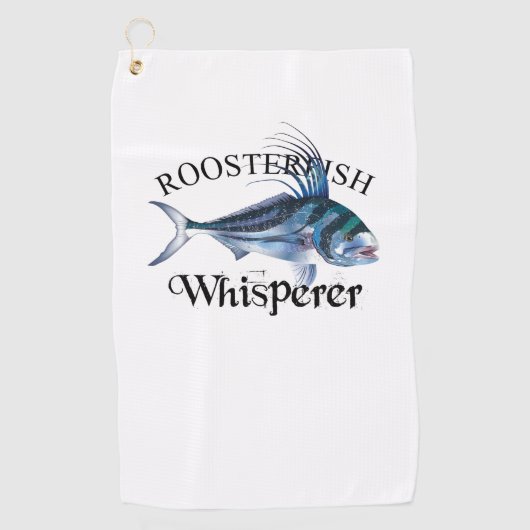 Rostervis Whisperer Light Colour Viste Towel Golfhanddoek (Voorkant)