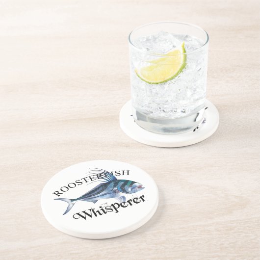 Rostervis Whisperer Light Colour Zandsteen Onderzetter (Zijkant)