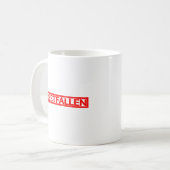 Rostfall Stamp Koffiemok (Voorkant links)