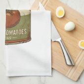Rostige Vintage gekruide tomatenblik Theedoek (Quarter Fold)