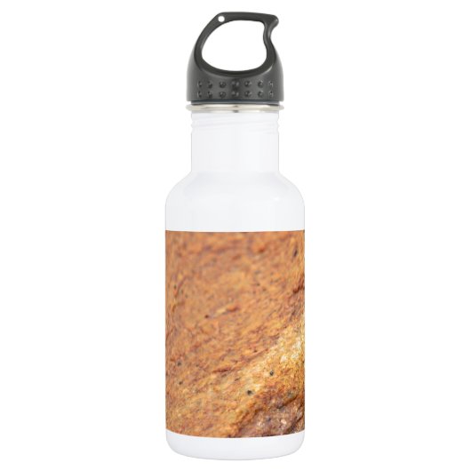Rostkleurige granietsteen waterfles (Voorkant)