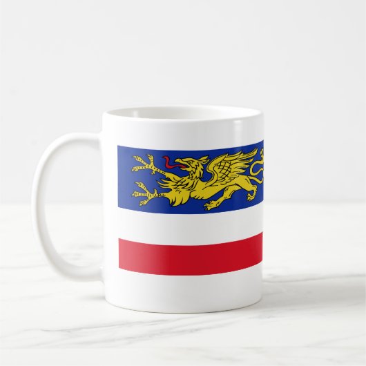 Rostock, Duitsland Koffiemok (Links)