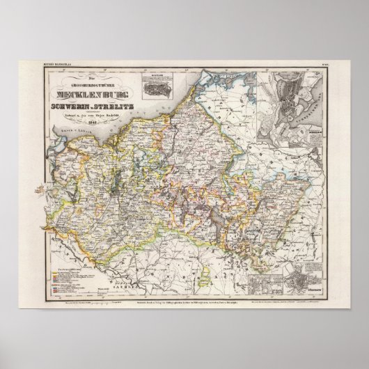 Rostock Duitsland Poster (Voorkant)