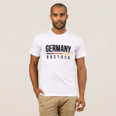 Rostock Duitsland T-shirt (Voorkant volledig)