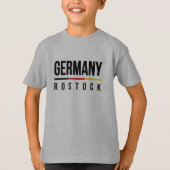 Rostock Duitsland T-shirt (Voorkant)