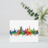 Rostock Germany Skyline Briefkaart (Staand voorkant)