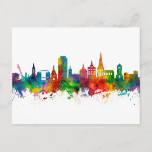 Rostock Germany Skyline Briefkaart