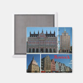Rostock Magneet (Voorkant / Achterkant)