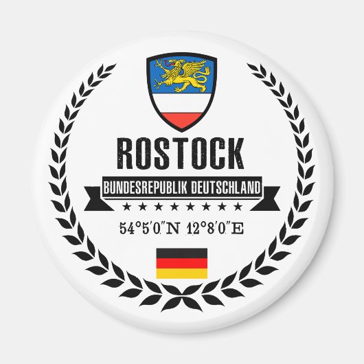 Rostock Magneet (Voorkant)