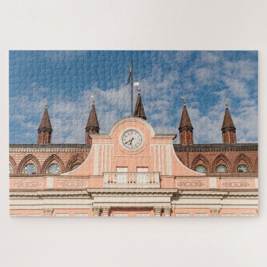 Rostock Raadhuis Legpuzzel (Horizontaal)