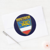 Rostock Ronde Sticker (Envelop)