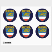 Rostock Ronde Sticker (Vel)