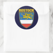 Rostock Ronde Sticker (Tas)