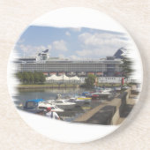 Rostock Zandsteen Onderzetter (Voorkant)