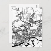 Rostov-on-Don Russia City Map Briefkaart (Voorkant / Achterkant)