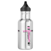 Rostvrijstalen waterfles – Ter liefdevolle herinne (Rechts)