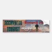 Roswell 1947 bumpersticker (Voorkant)
