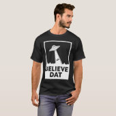 Roswell Alien Believe dat ET UFO Abduction Conspir T-shirt (Voorkant volledig)