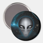 Roswell Alien II (Magnet) Magneet (Voorkant / Achterkant)