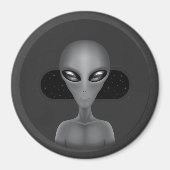 Roswell Alien (Magnet) Magneet (Voorkant)