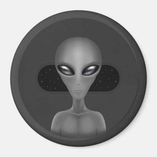 Roswell Alien (Magnet) Magneet (Voorkant)