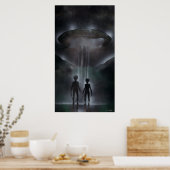 Roswell Alien Poster (Keuken)