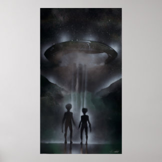 Roswell Alien Poster