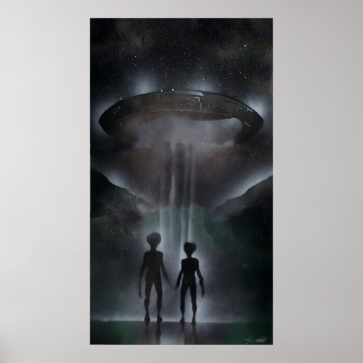 Roswell Alien Poster (Voorkant)