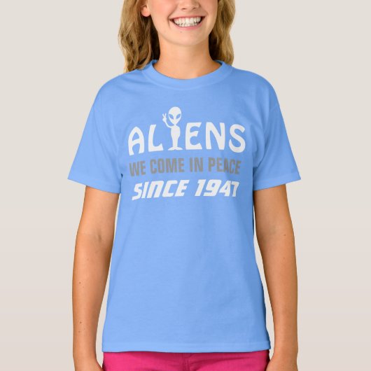 Roswell Alien T-shirt (Voorkant)