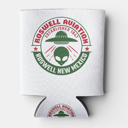 Roswell Aviation, opgericht in 1947 Blikjeskoeler (Voorkant)