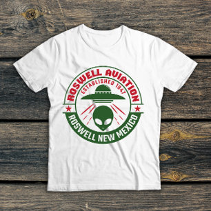 Roswell Aviation, opgericht in 1947 T-shirt