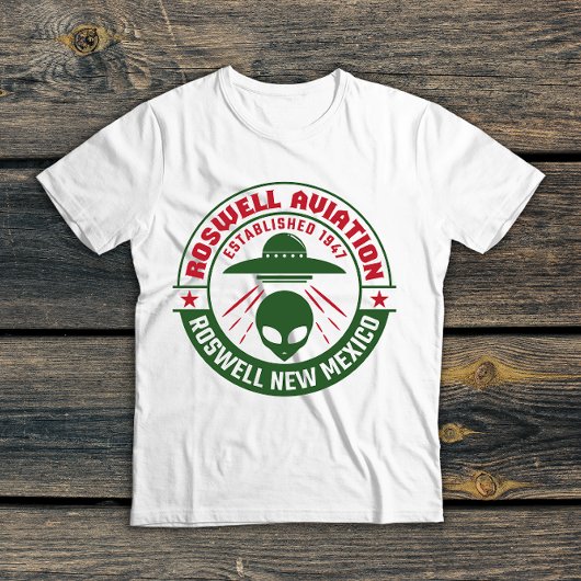 Roswell Aviation, opgericht in 1947 T-shirt