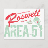 Roswell Briefkaart (Voorkant)