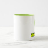 Roswell City New-Mexico Tweekleurige Koffiemok (Center)